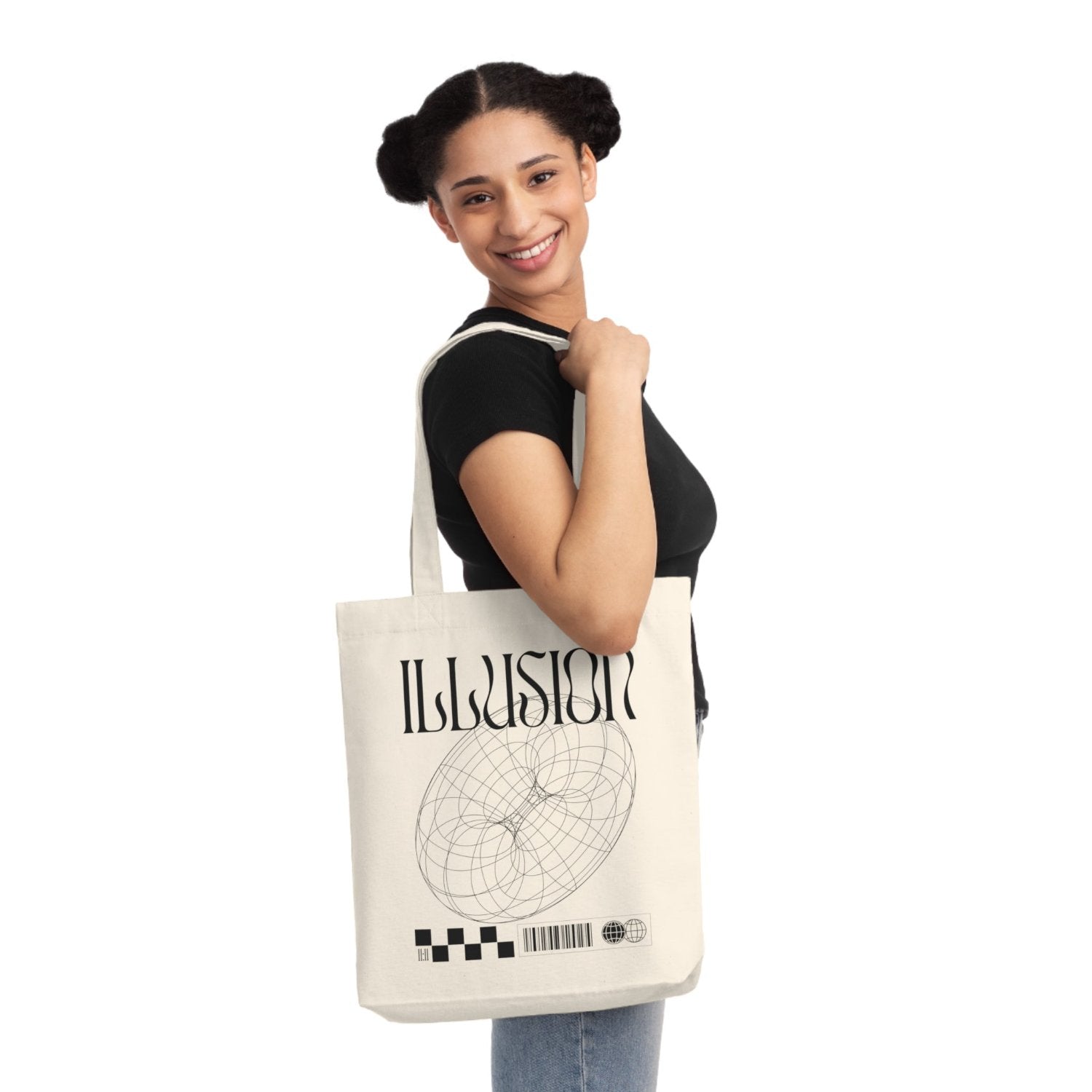 Premium Illusion Tote Bag