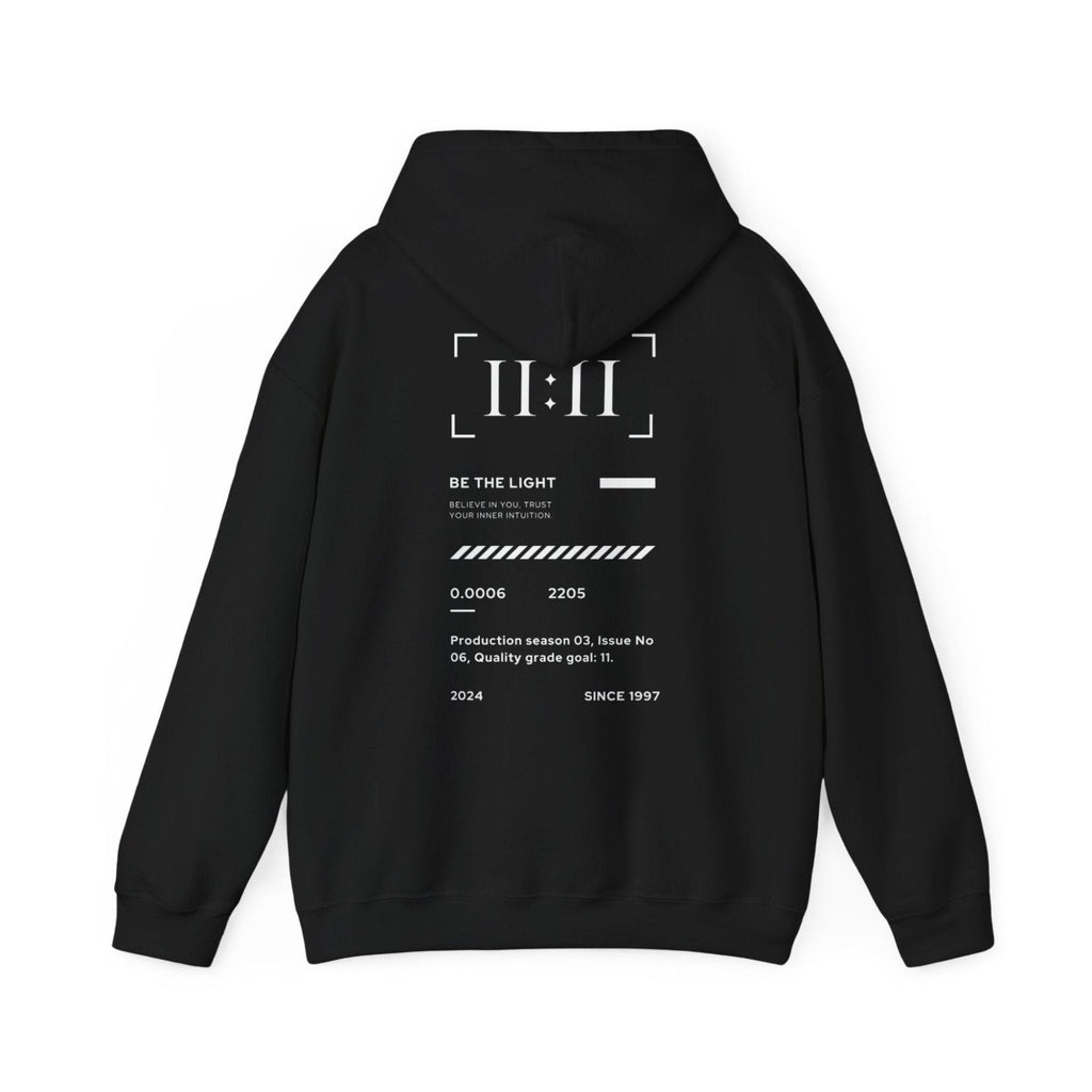 Sweat à capuche Be The Light premium