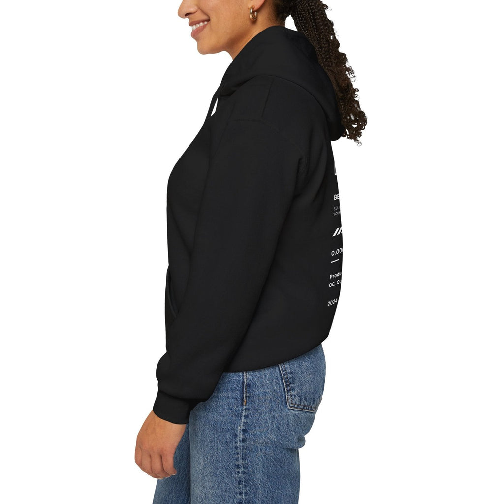 Sweat à capuche Be The Light premium